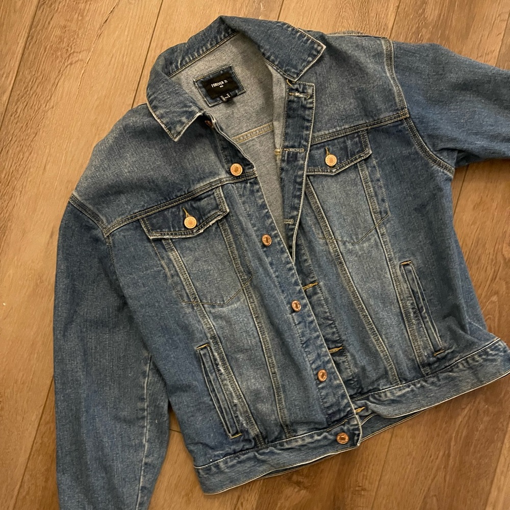 Medium Wash Denim Jacket